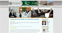 Desktop Screenshot of moip.gov.pk